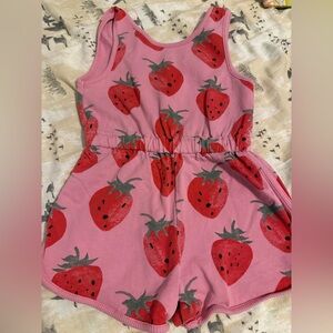Zara Strawberry Romper